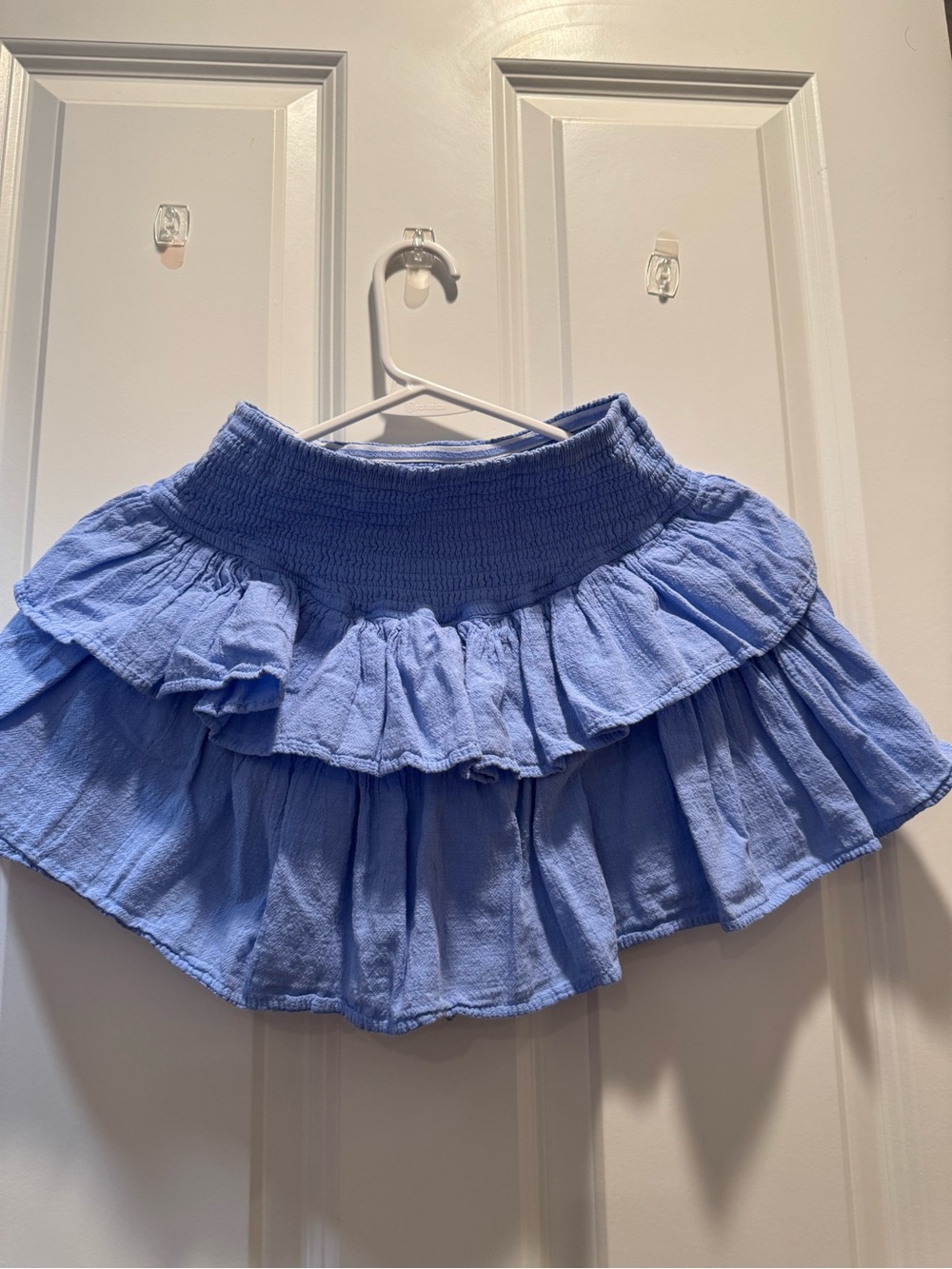 Blanco by Nature Blue Ruffle Skort – Size S